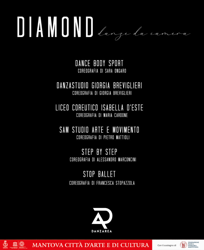 DIAMOND 2026 Mantova, giornata dedicata alle scuole di danza del territorio